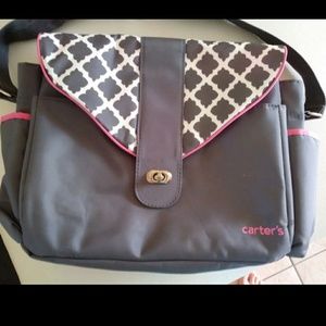 Carter diaper bag